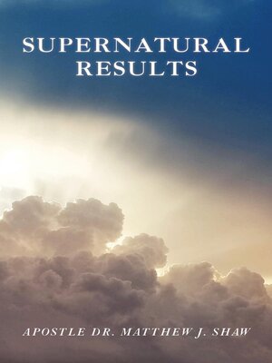 cover image of Supernatural Results
